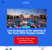 Ζωντανή μετάδοση της Τελετής Έναρξης των Ολυμπιακών Αγώνων Παρίσι 2024 στο Μόλο Λεμεσού